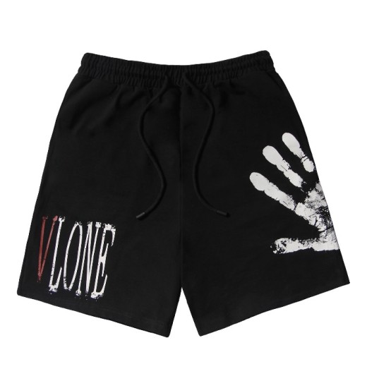 Шорты VLONE FINGERPRINT BLACK