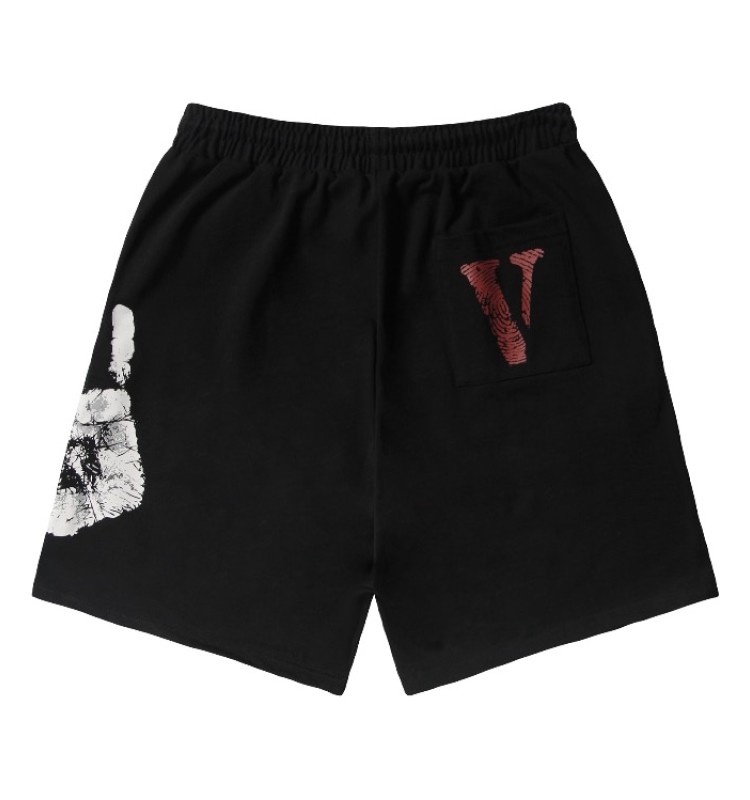 Шорты VLONE FINGERPRINT BLACK