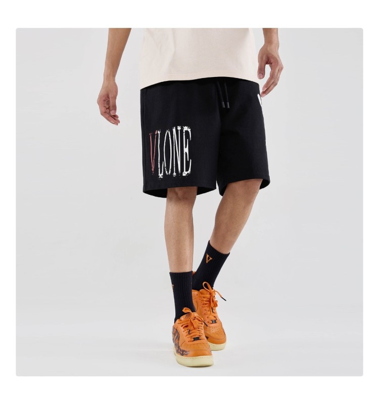 Шорты VLONE FINGERPRINT BLACK