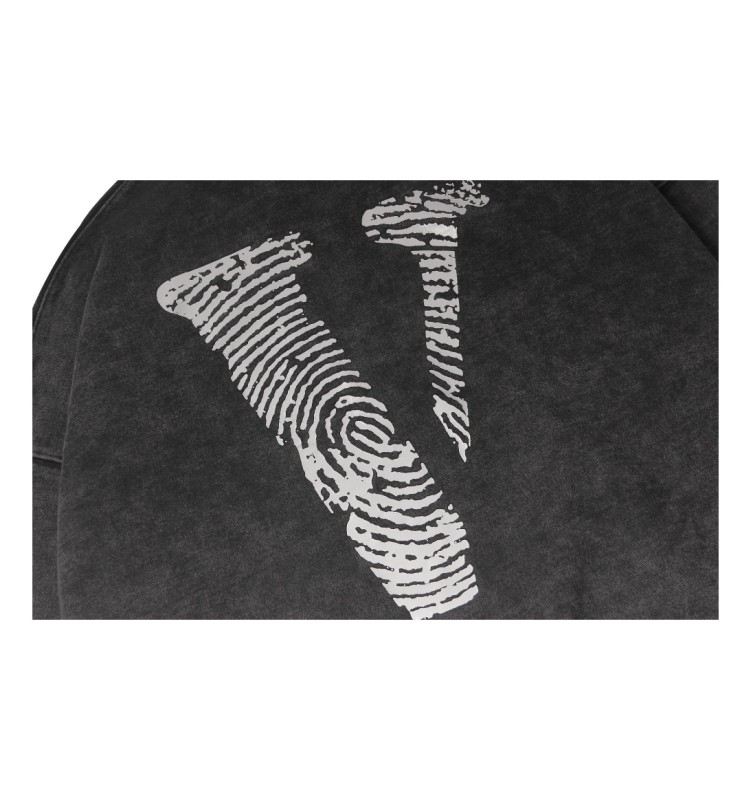 Худи VLONE FINGERPRINT BLACK