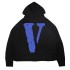 Худи VLONE BLUE Logo BLACK