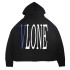 Худи VLONE BLUE Logo BLACK