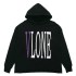 Худи VLONE PURPLE Logo BLACK