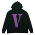 Худи VLONE PURPLE Logo BLACK