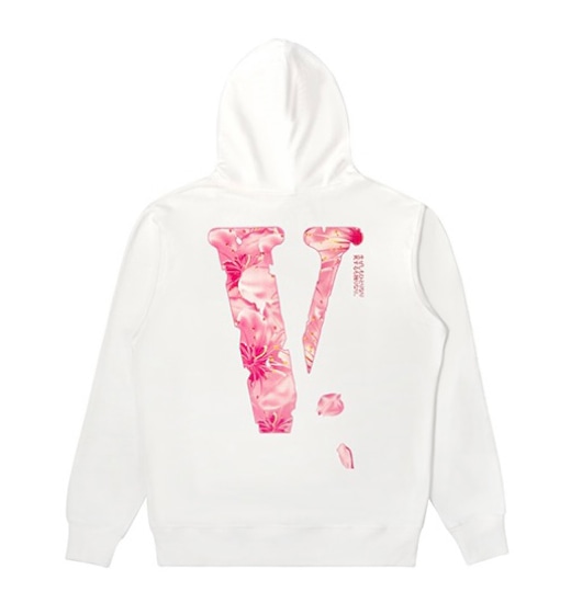 Худи VLONE SAKURA WHITE 