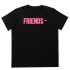 Футболка VLONE PINK FRIENDS- BLACK